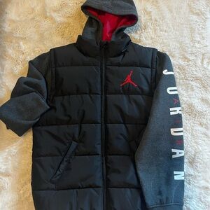 Jordan Gray and Red Jacket